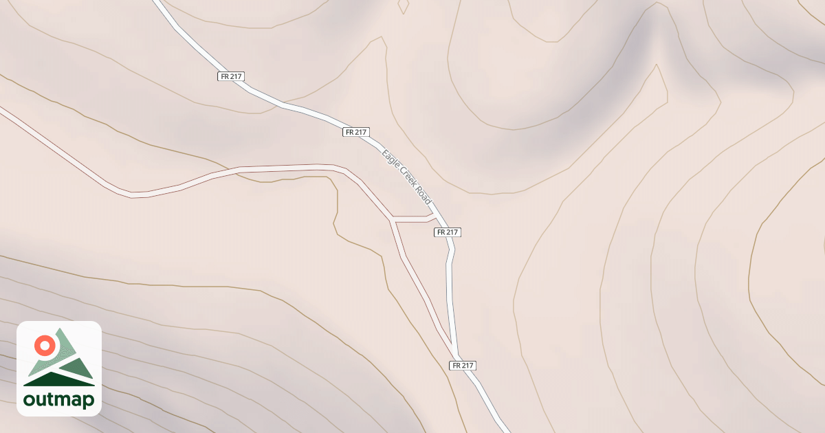 Map of USFS National Forest System Roads {FDB3AA3C-A4DE-4DC0-80C4-F1C9246639D6}