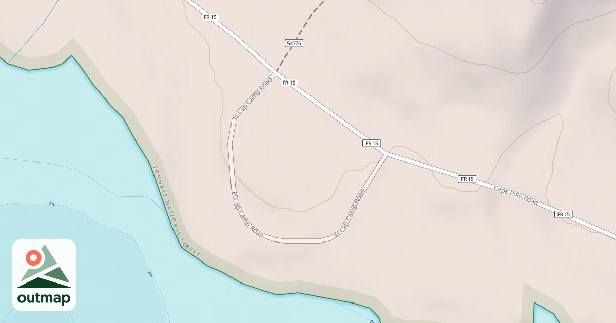 Map of EL CAP CAMP