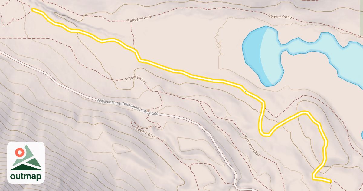 Map of Rodeo Trail