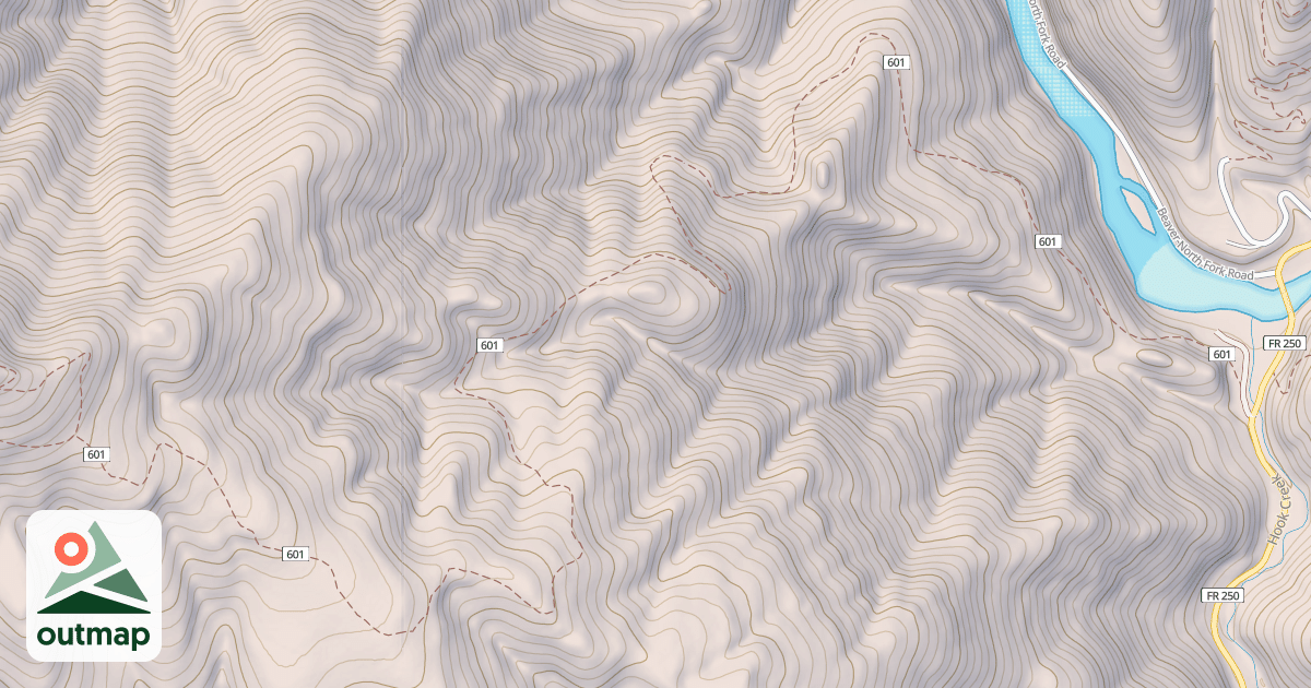 Map of CLARKE MOUNTAIN