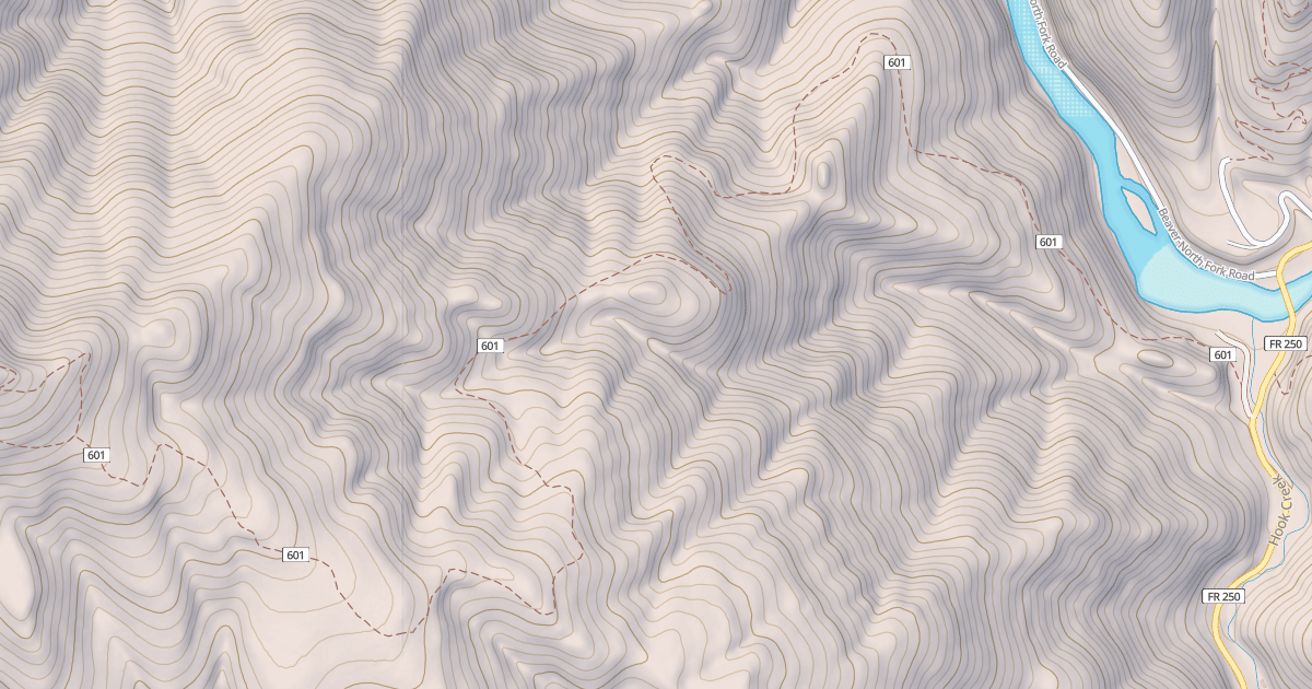 Map preview of CLARKE MOUNTAIN