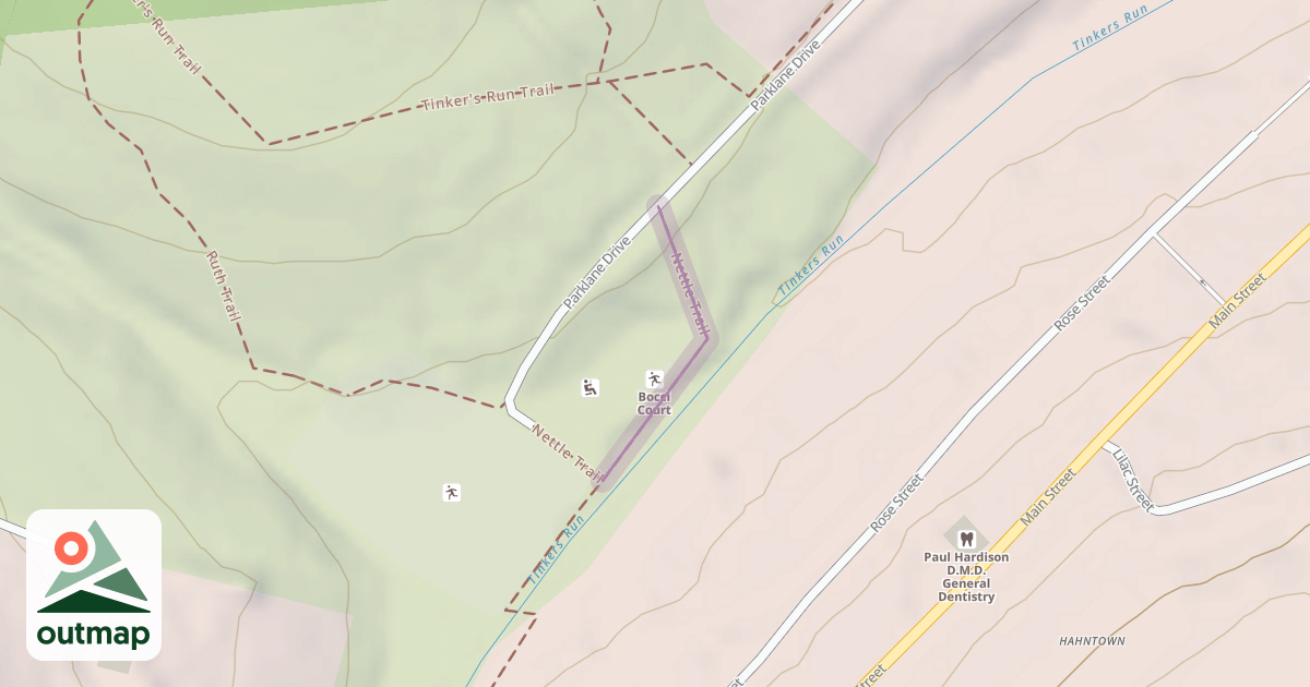 Map of Nettle Trail