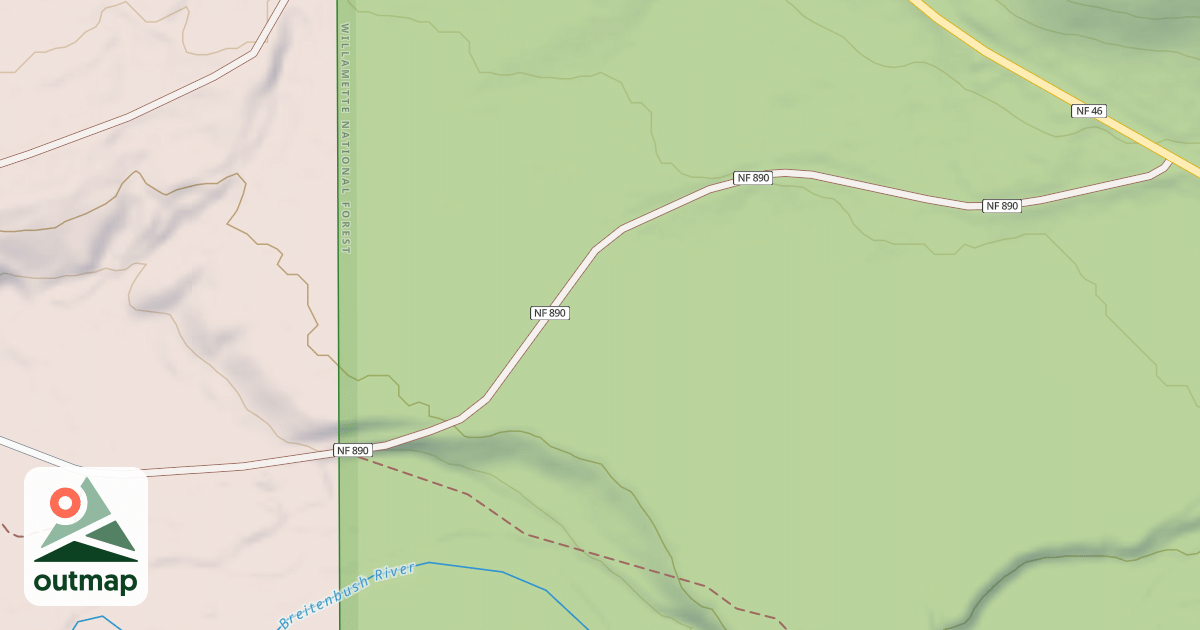 Map of HOT SPRINGS