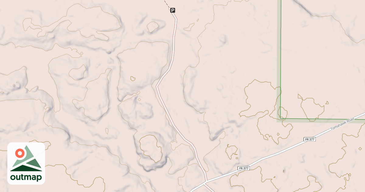 Map of BOG LAKE ACCESS