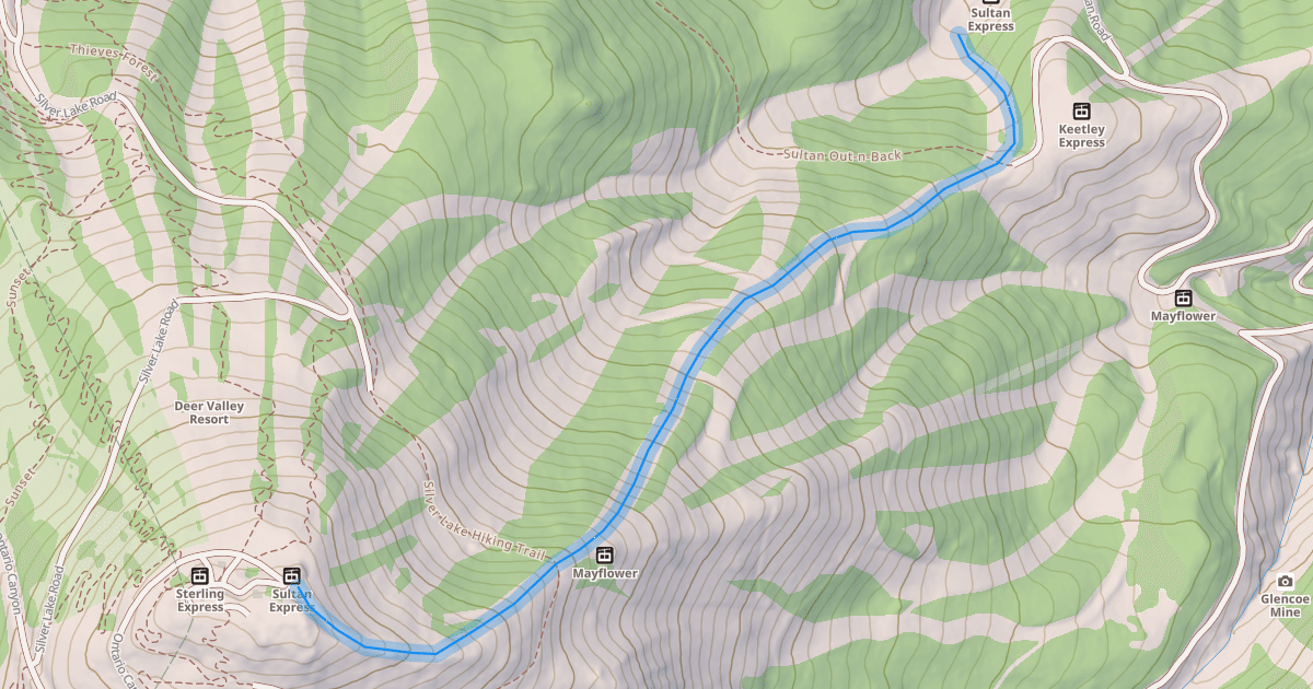 Map preview of Stein's Way