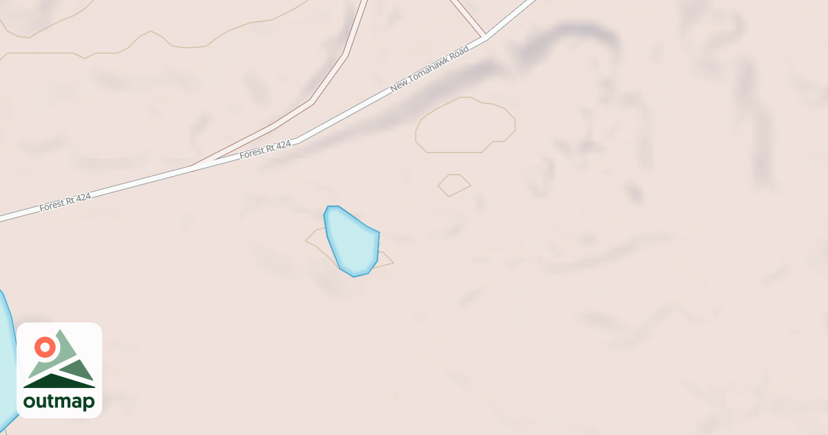 Map of DENLEY LAKE SPUR F