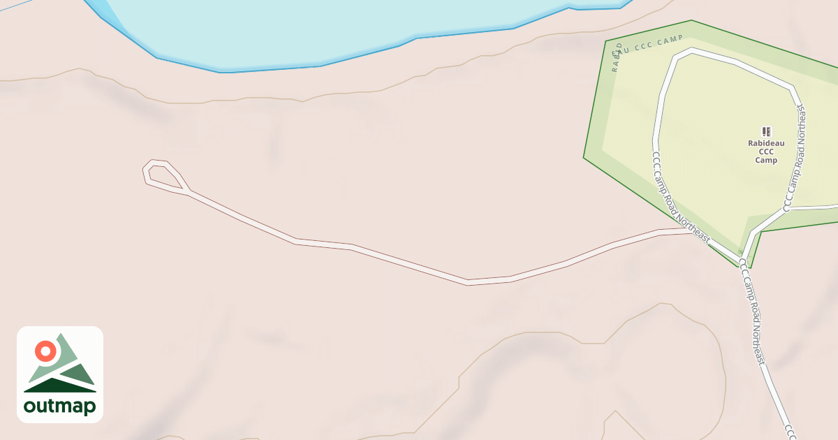 Map of RABIDEAU CCC SPUR B