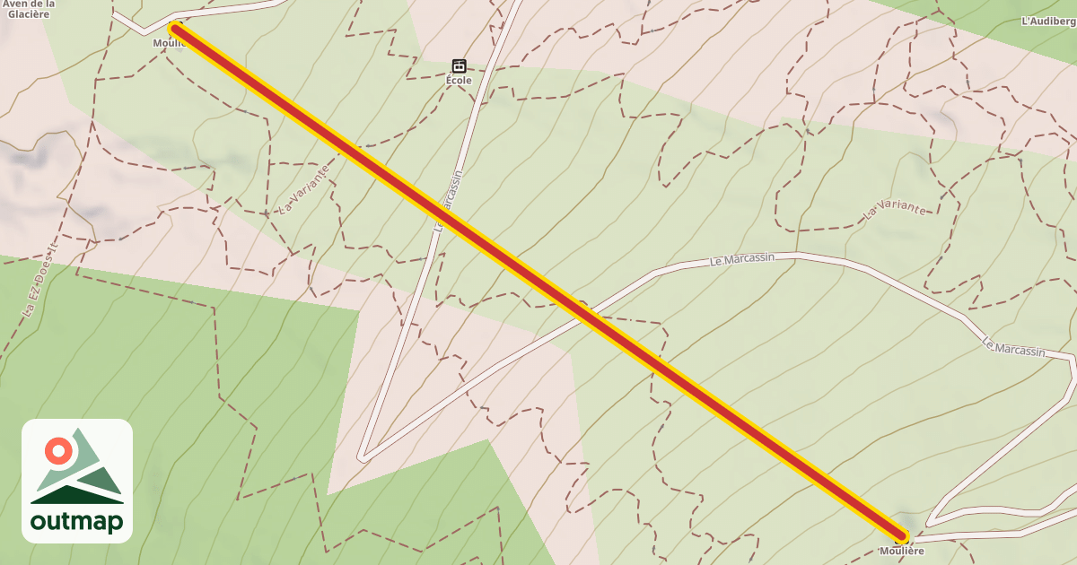 Map of Moulière