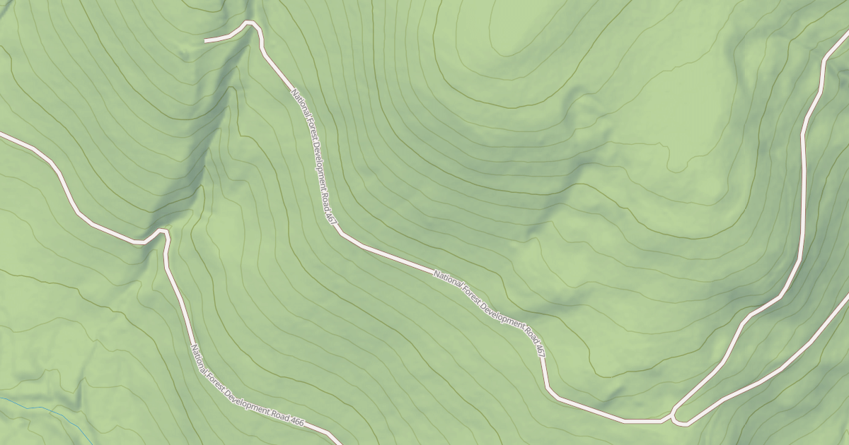 Map preview of USFS Motor Vehicle Use Map Roads {05E19DCF-6411-44BA-B0FA-05A118F37E32}