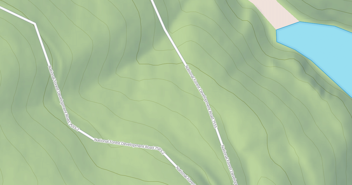 Map preview of FISHTRAP LAKE CUTOFF