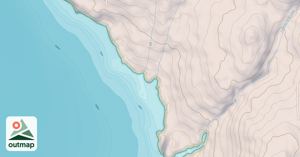 Map of 8400000 SYSTEM SHOAL COVE