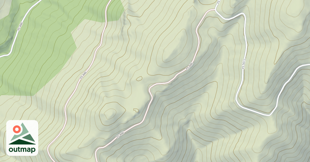 Map of (FDR) ROBBINS GULCH