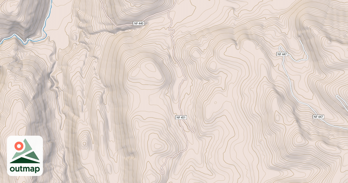 Map of BUCK CREEK