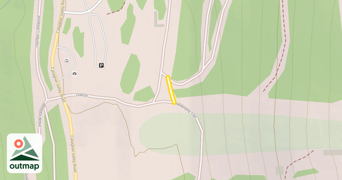 Map of Neverland Trail