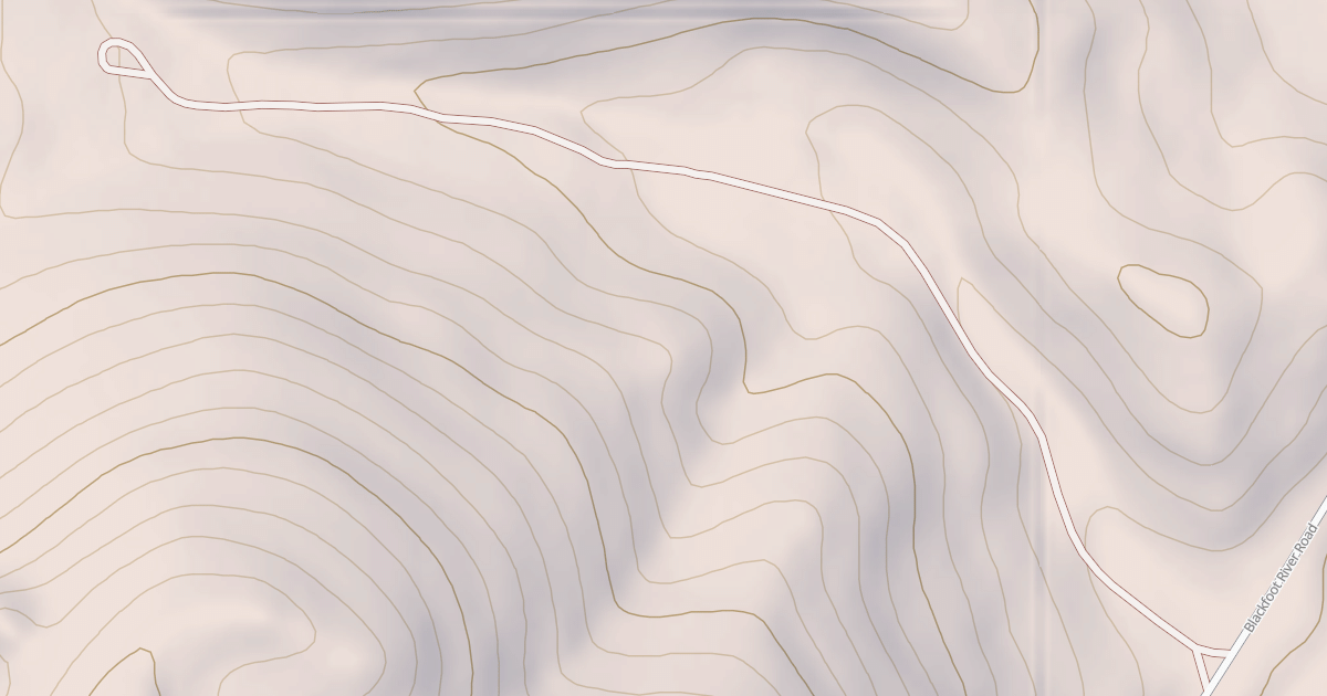 Map preview of MILL CANYON CAMPGROUND