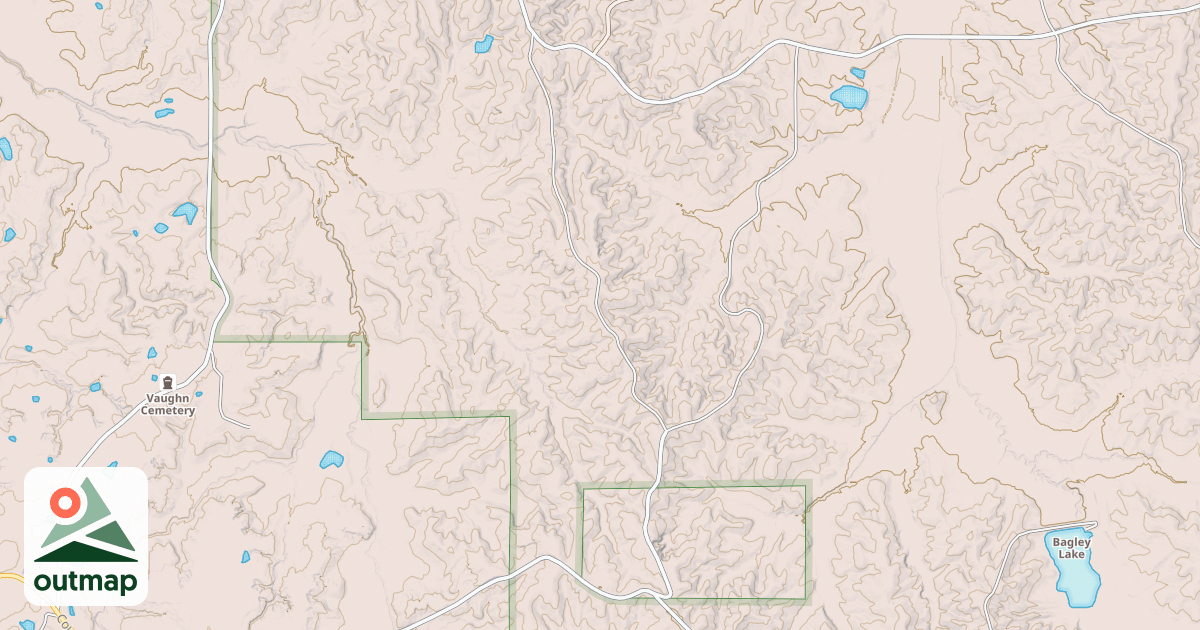 Map of MCCLELLAND RIDGE RD