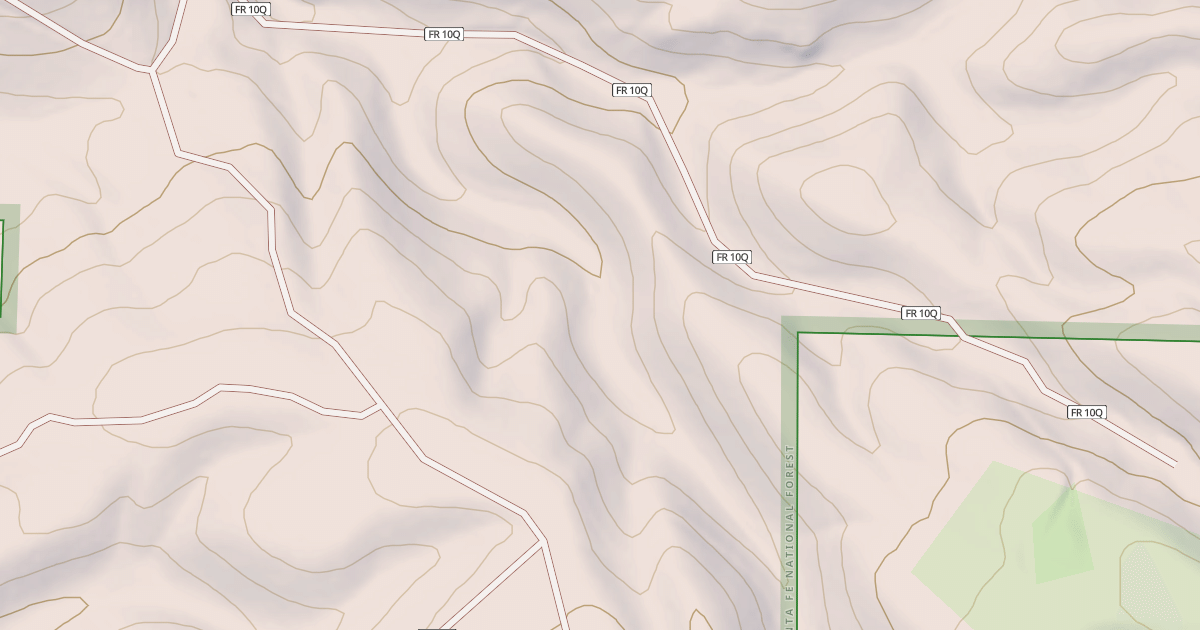 Map preview of USFS Motor Vehicle Use Map Roads {522FF6CC-FF35-4D0E-97D6-6C93AF8271AF}