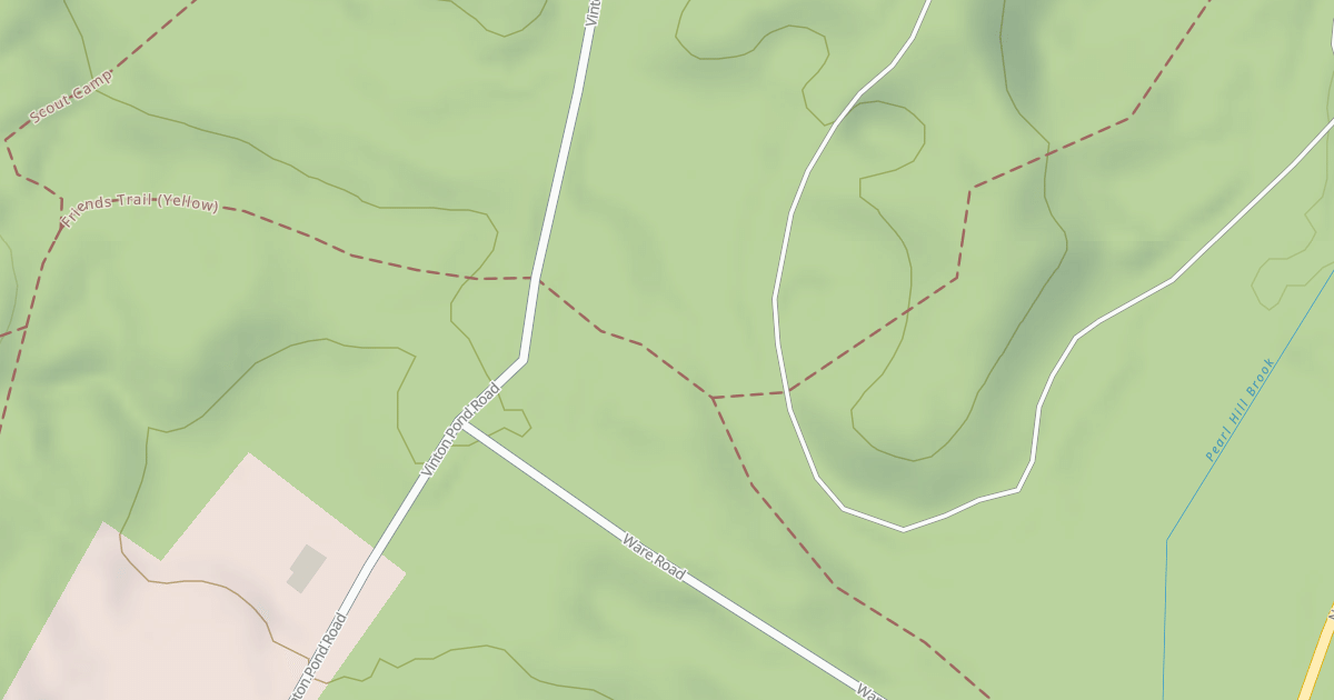 Map preview of Friends' Trail (Yellow)