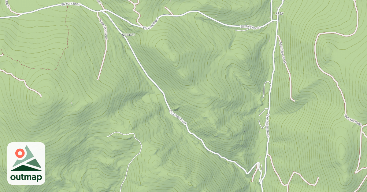 Map of ELK CREEK RD