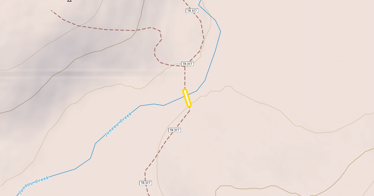 Map preview of Resurrection Pass Trail