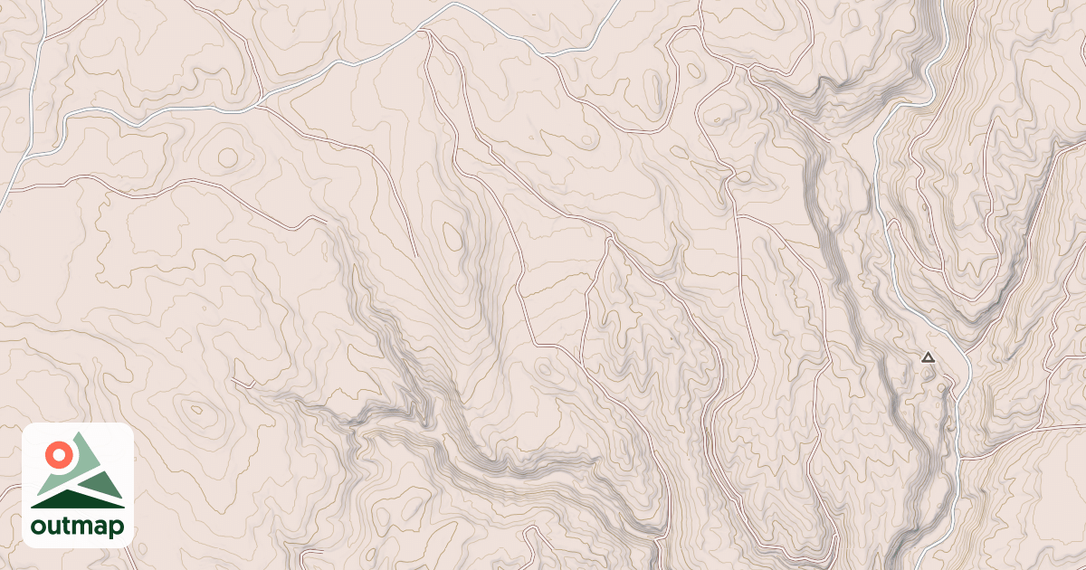 Map of BEAR CANYON BUTTE MRS