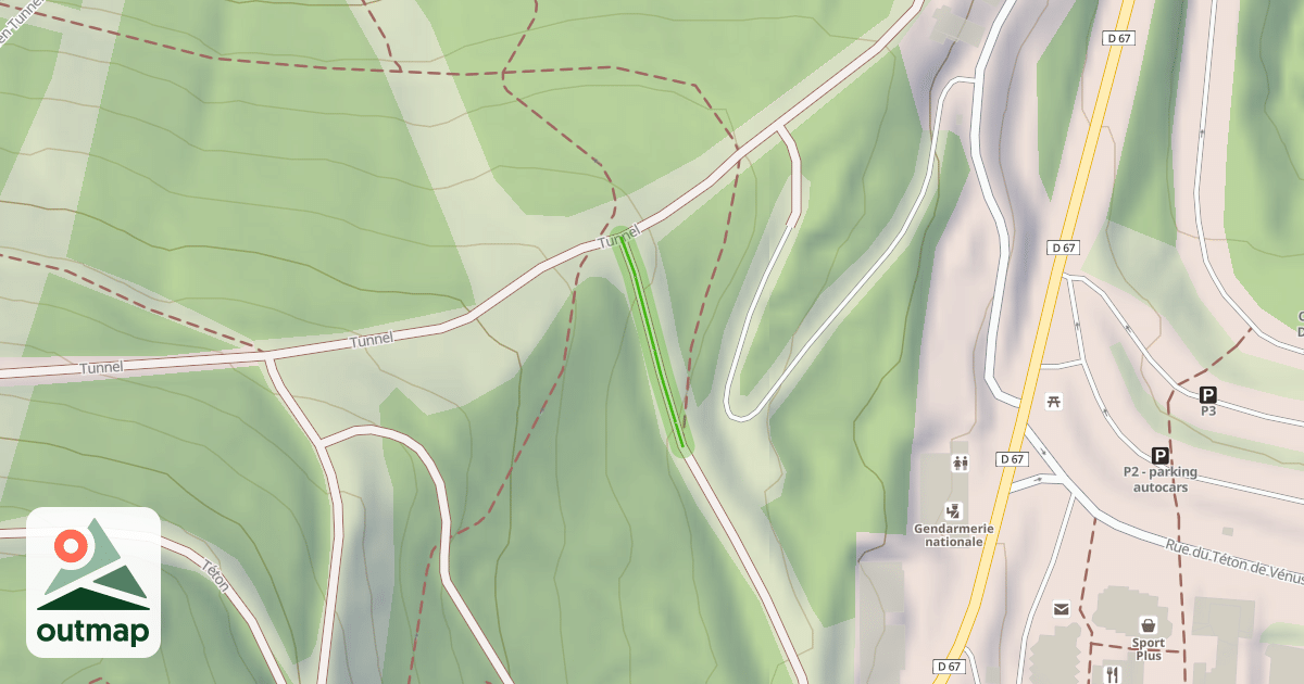 Map of Retour