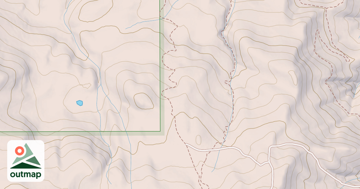 Map of Buckhorn