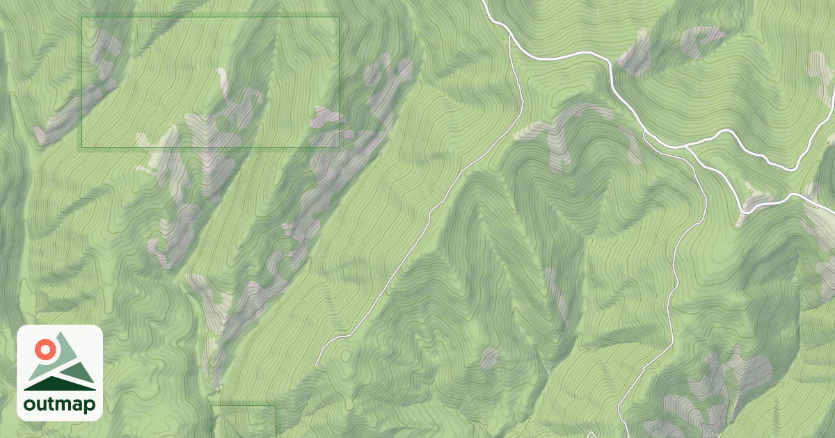 Map of UPPER FERN