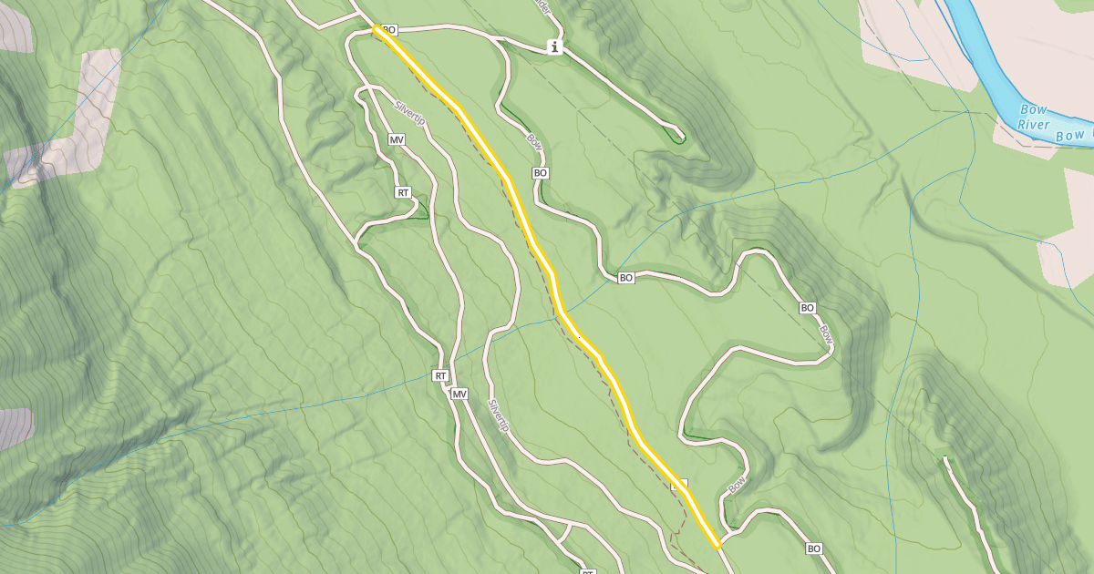 Map preview of Banff