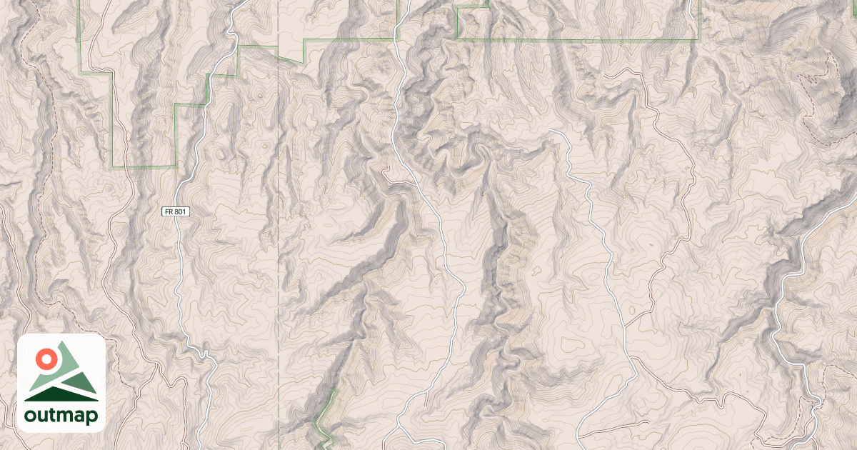 Map of BEAR RIDGE