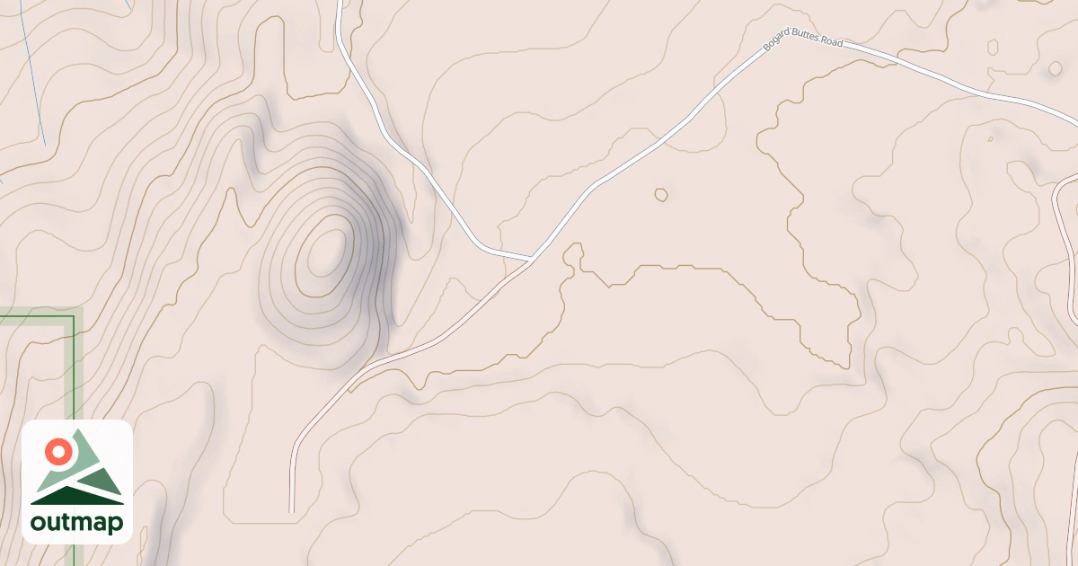 Map of CONE SPUR 1