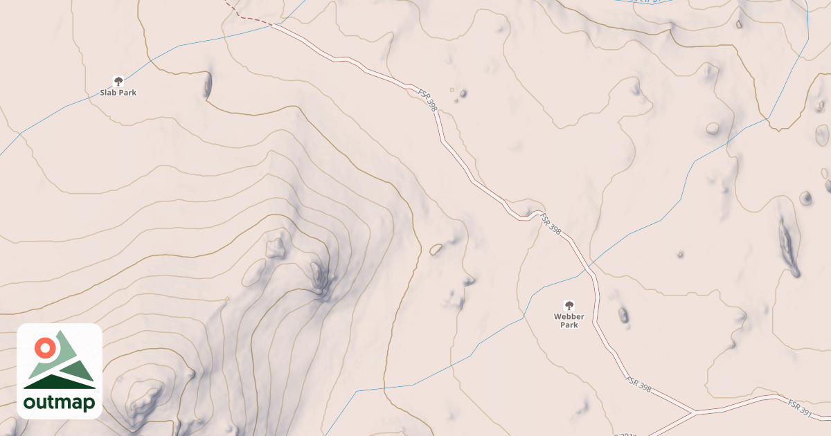 Map of BUFFALO PARK CUT OFF