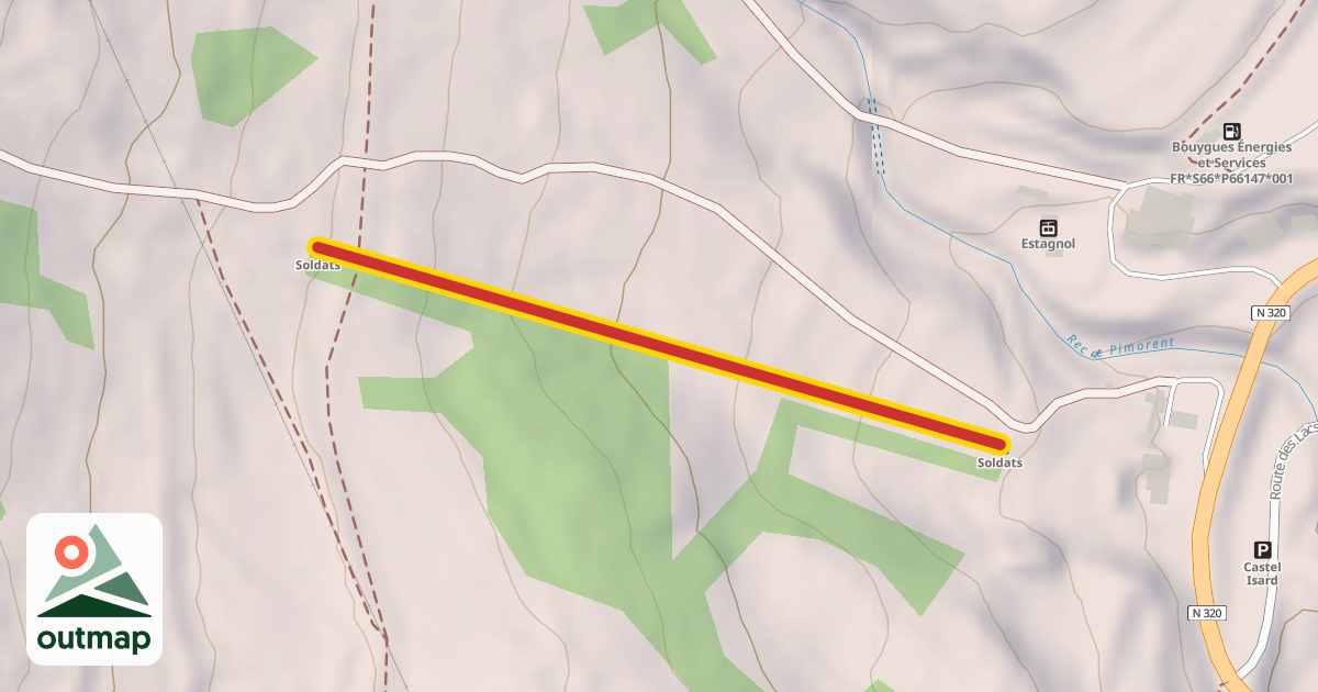 Map of Soldats