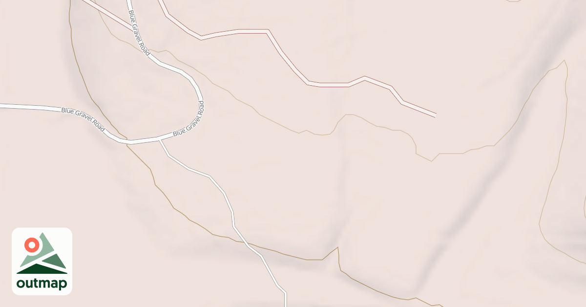 Map of USFS Motor Vehicle Use Map Roads {0B105A6C-E41F-45BA-B5D2-B67CB96CAAC6}