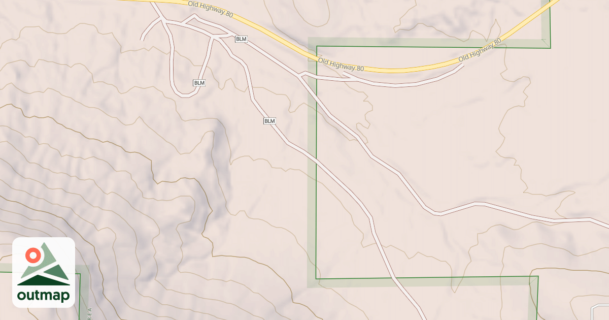 Map of BLM National GTLF Public Motorized Roads 57e440d2-626a-4886-a806-3136de831b31