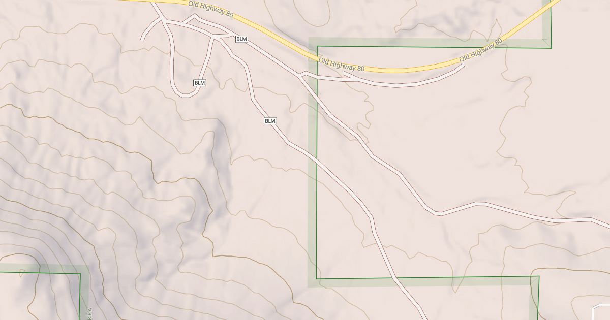 Map preview of BLM National GTLF Public Motorized Roads 57e440d2-626a-4886-a806-3136de831b31
