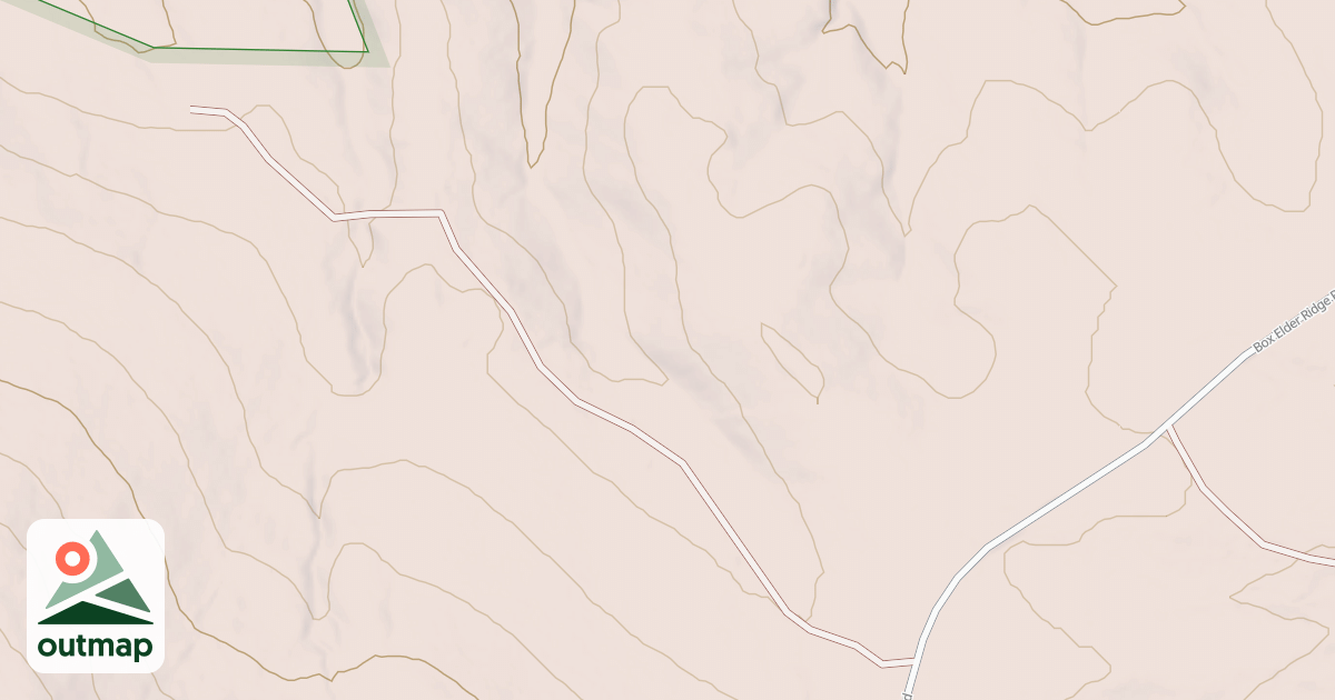 Map of BOXELDER RIDGE BR 2D