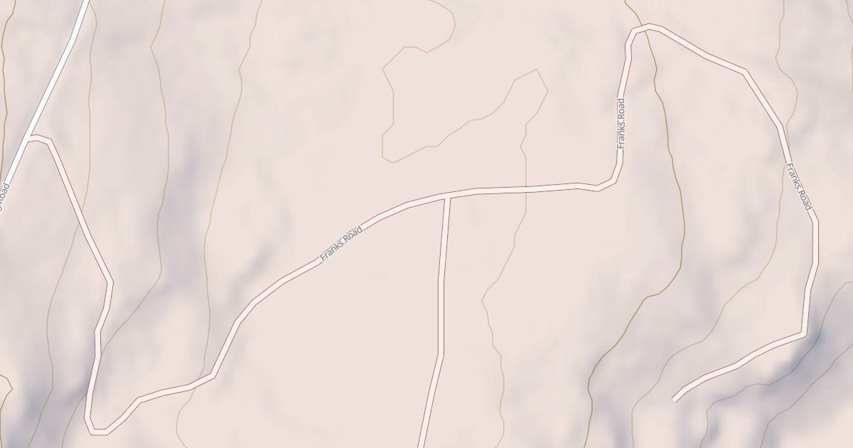 Map preview of FRANKS ROAD