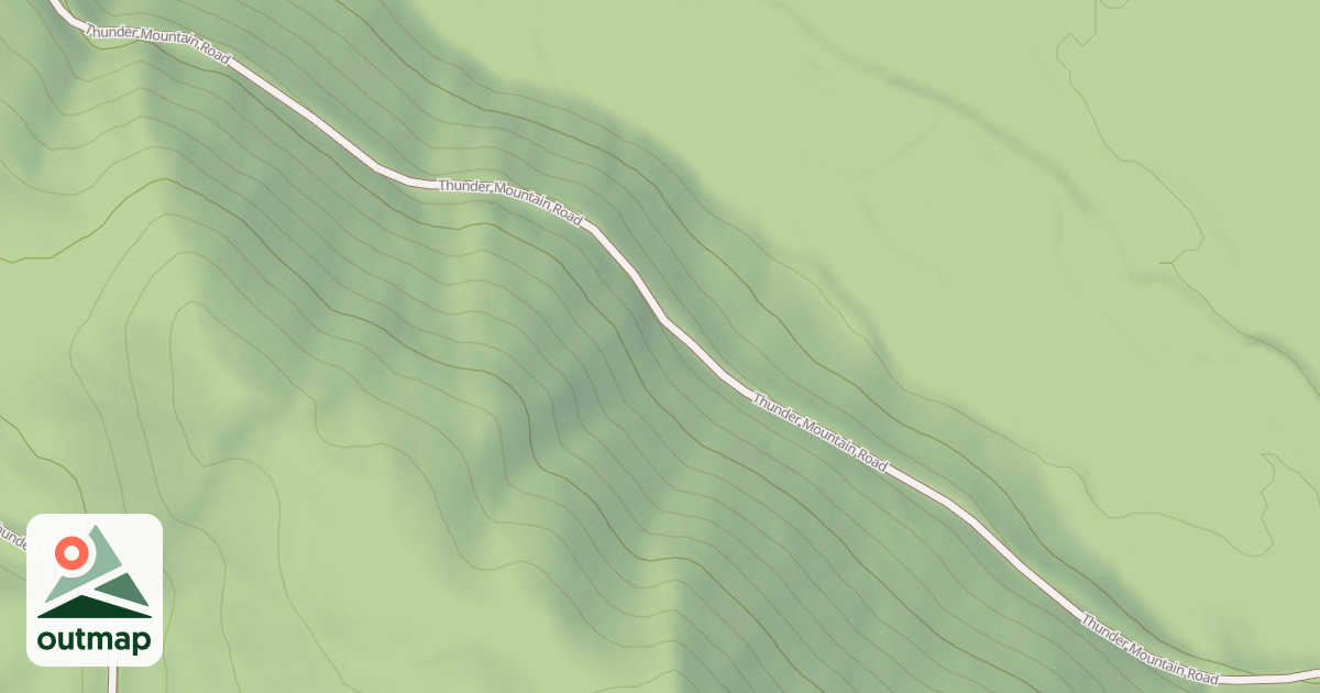 Map of (FDR) THUNDER MTN-JOHNSON