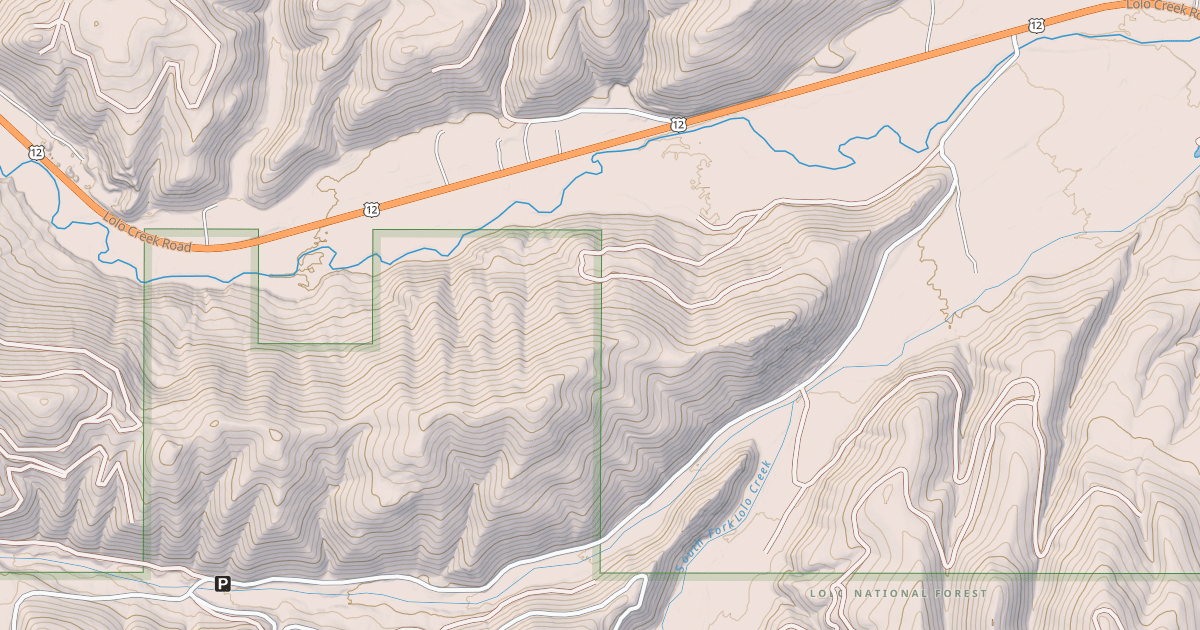 Map preview of ELK MEADOWS