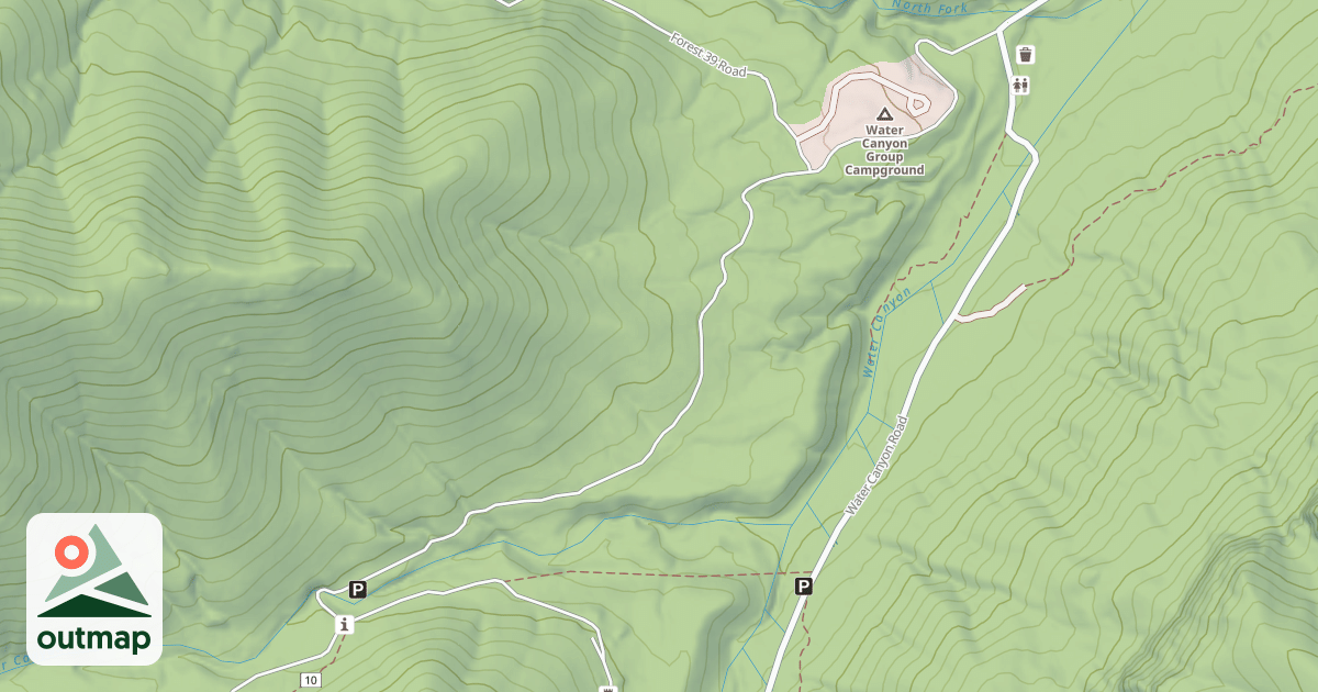 Map of COPPER CANYON