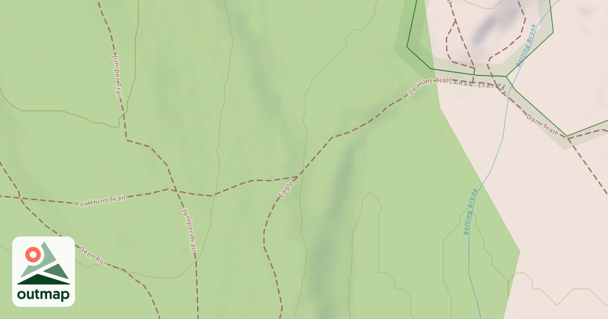 Map of Fox Hunt Trail