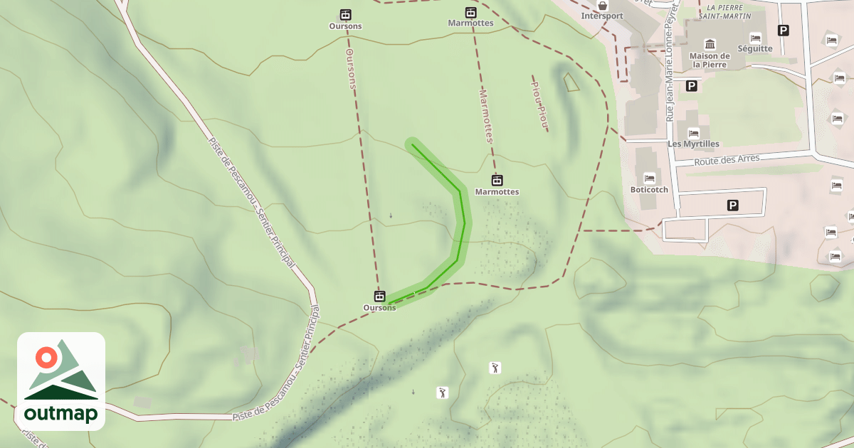 Map of YouPiste