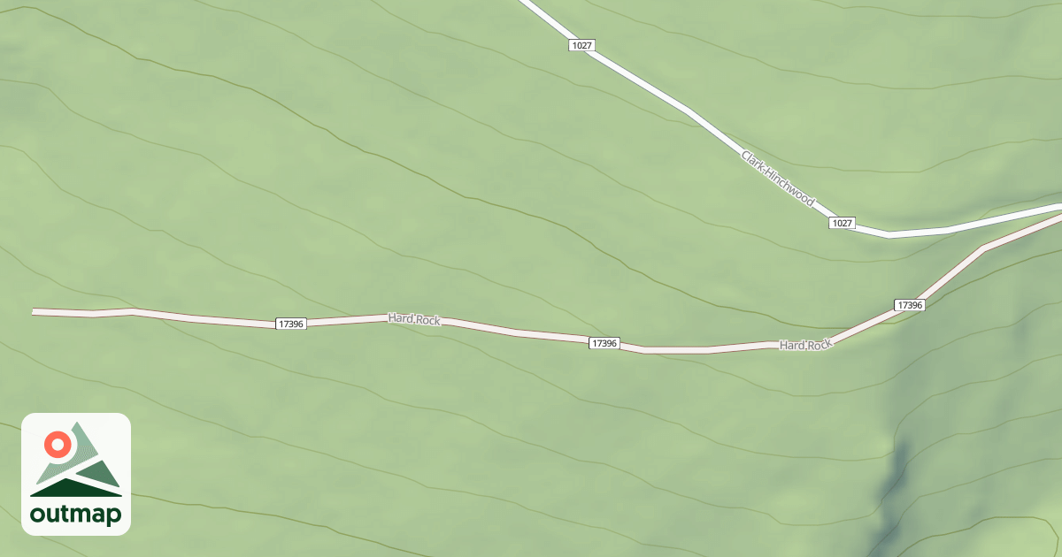 Map of HARD ROCK