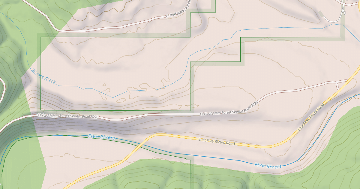 Map preview of SIETZ RIDGE
