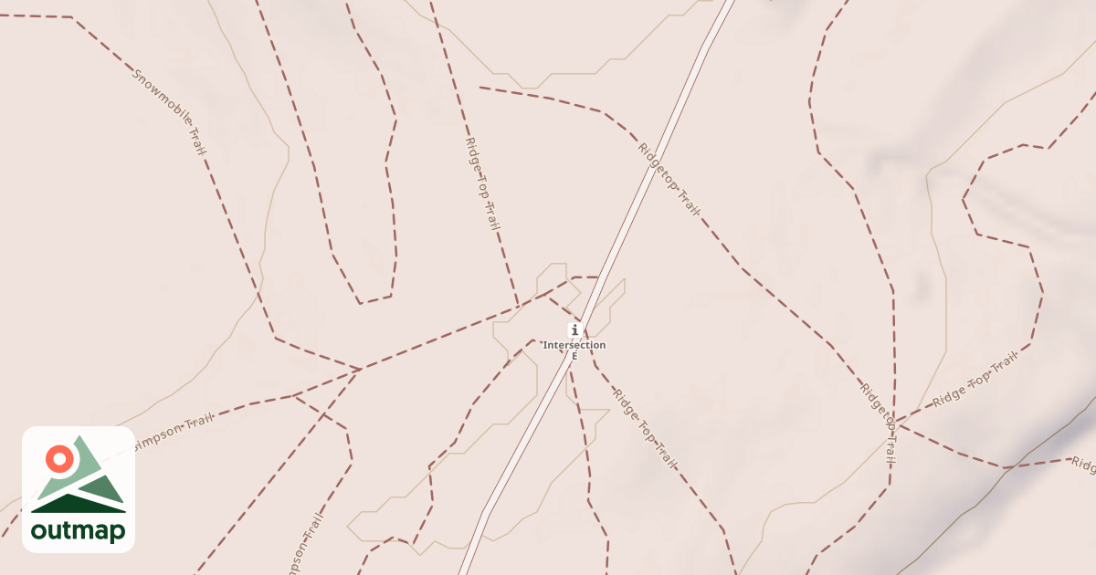 Map of Yellow Creek State Park Trails