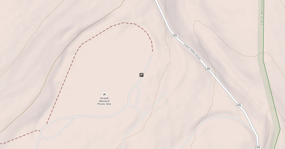 Map preview of CAMP MENARD SPUR B