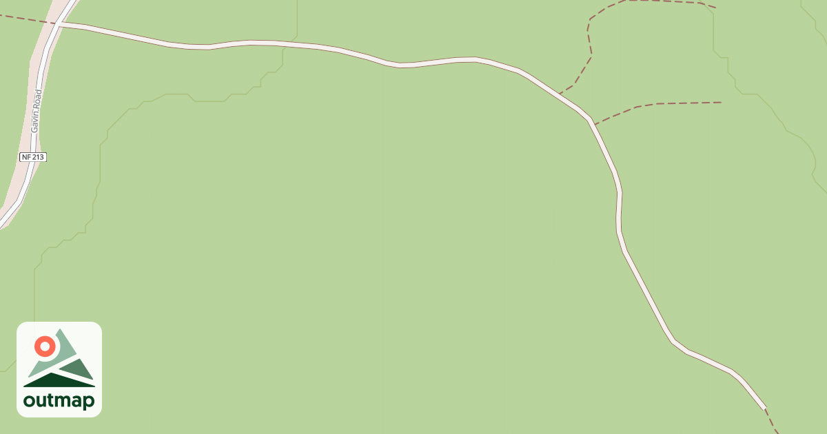 Map of USFS National Forest System Roads {229C8013-EE4E-4204-B0DD-A88AD57F0D85}