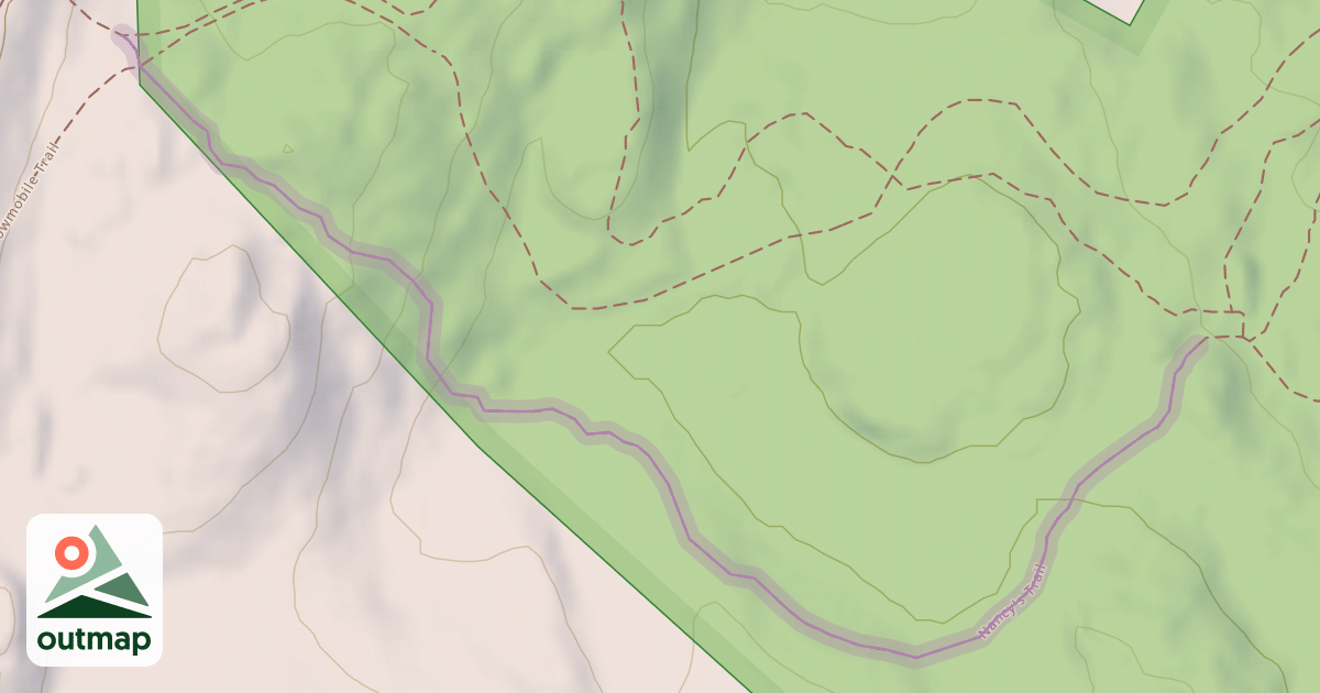 Map of Nancy's Trail