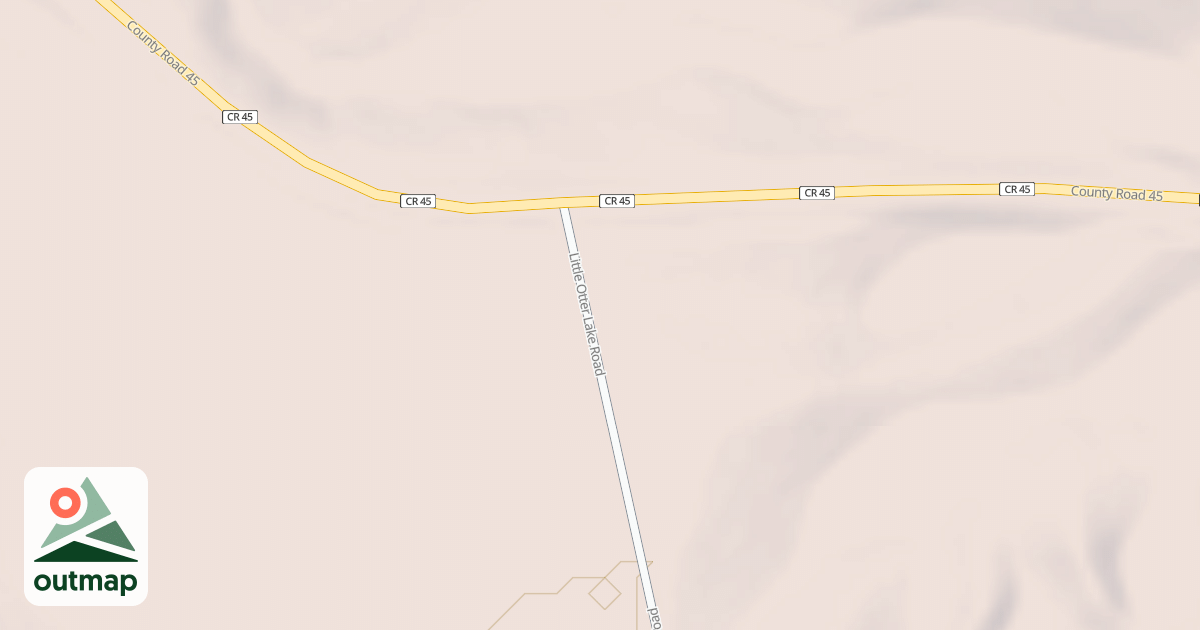 Map of B&B Connection Trail